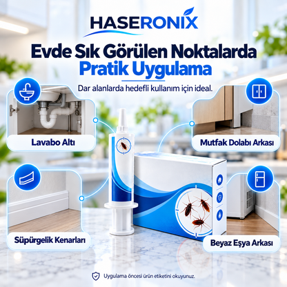 HASERONIX Hamam Böceği Jeli 20 g – Noktasal Uygulama